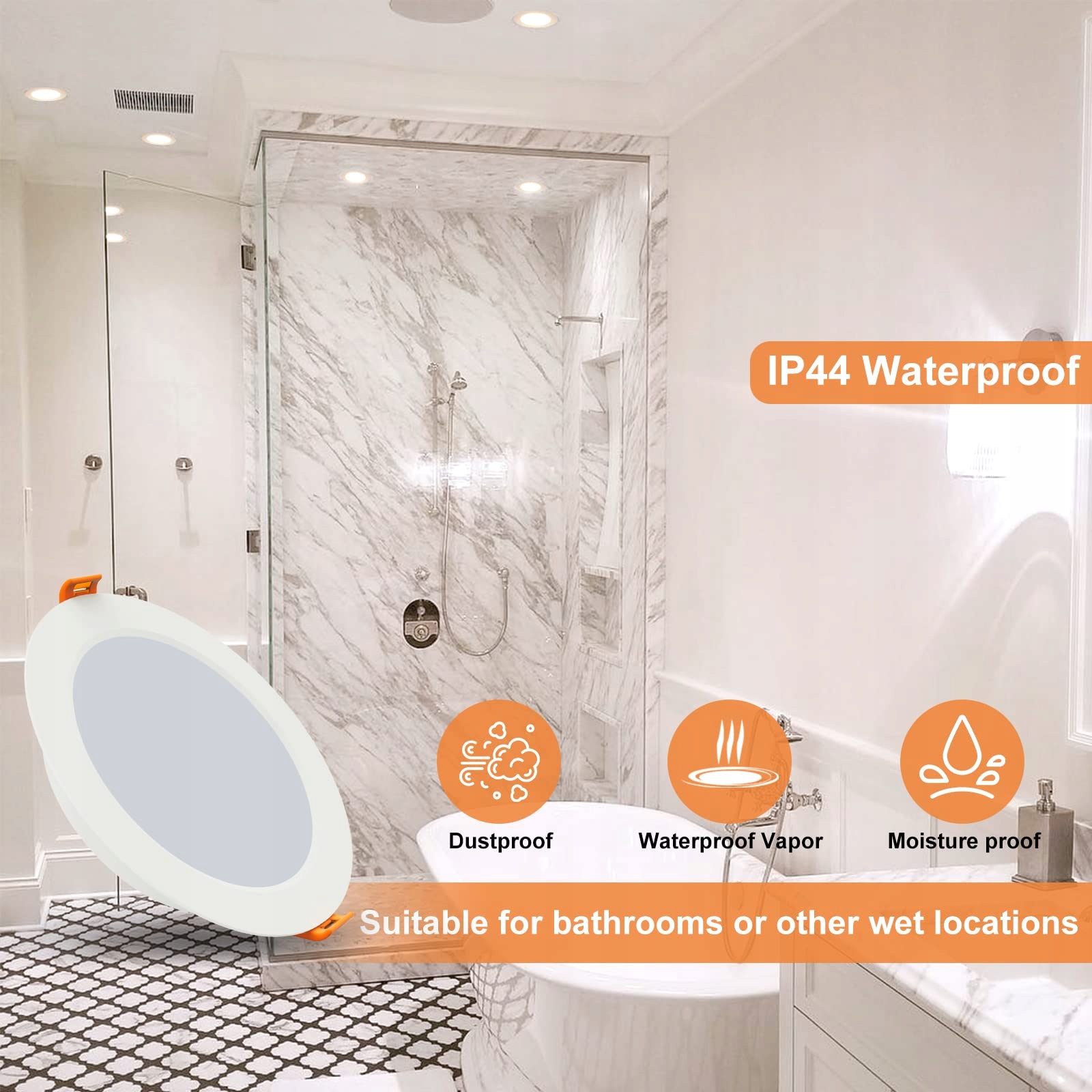 Sada 20 x RCL-4k-004| Led stropná 12W 6000K