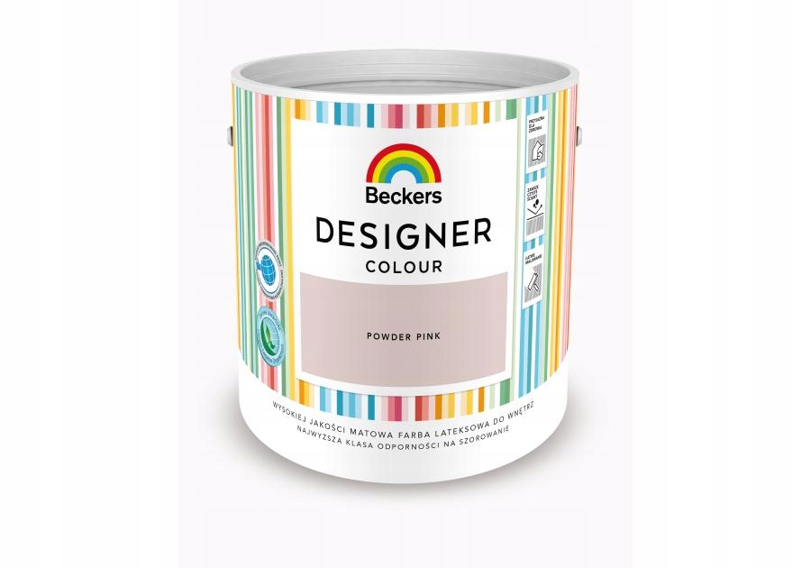 Barva latexová Designer Colour Powder Pink 2,5 L Beckers