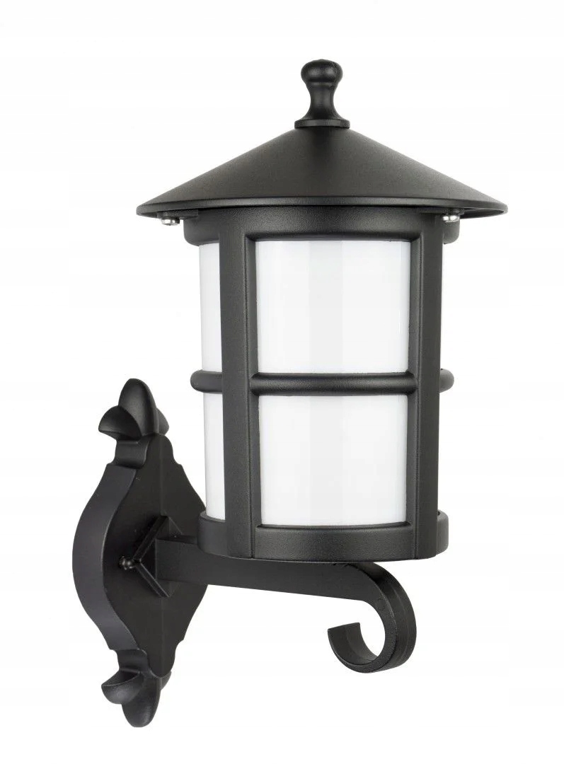 Venkovní nástěnné svítidlo zahradní klasické černé, bílé, horní Su-ma