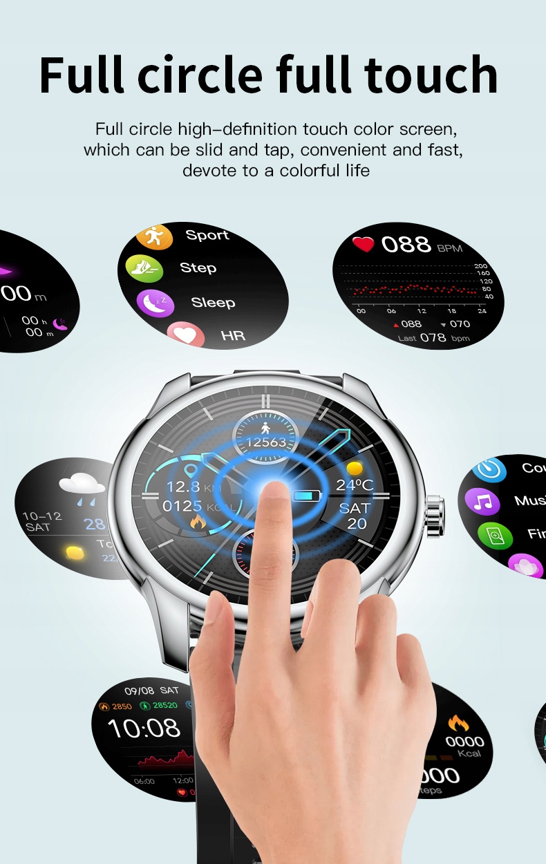 Smart Watch Heart Rate Blood Monitor Pressure Model inny
