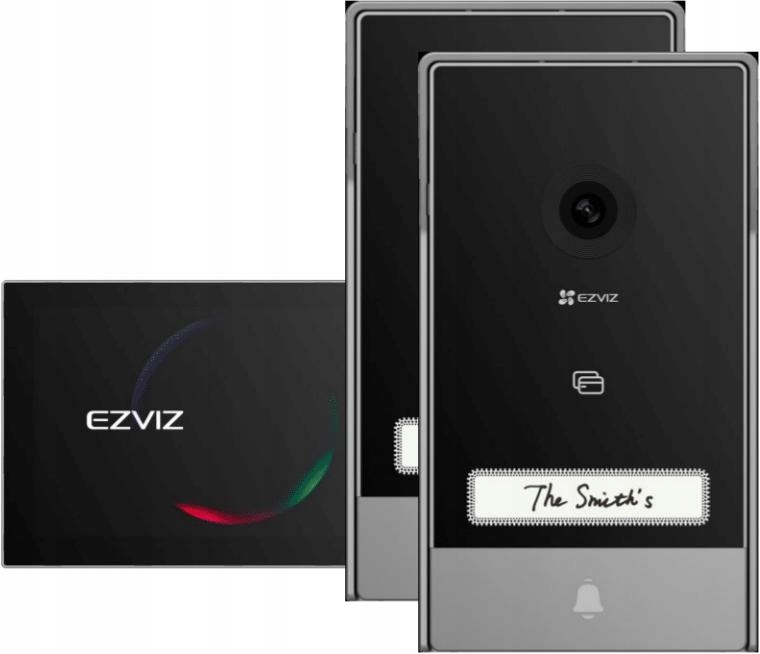 Súprava videovrátnika Ezviz HP7 s dvoma vonkajšími jednotkami CS-HP7 (3MP)