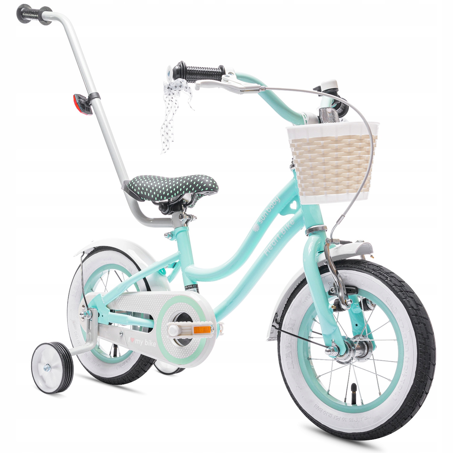 ROWEREK DIECIĘCY dla dzieci 24 latka ROWER 12 cali KÓŁKA BOCZNE PROWADNIK 13427261206 Allegro.pl