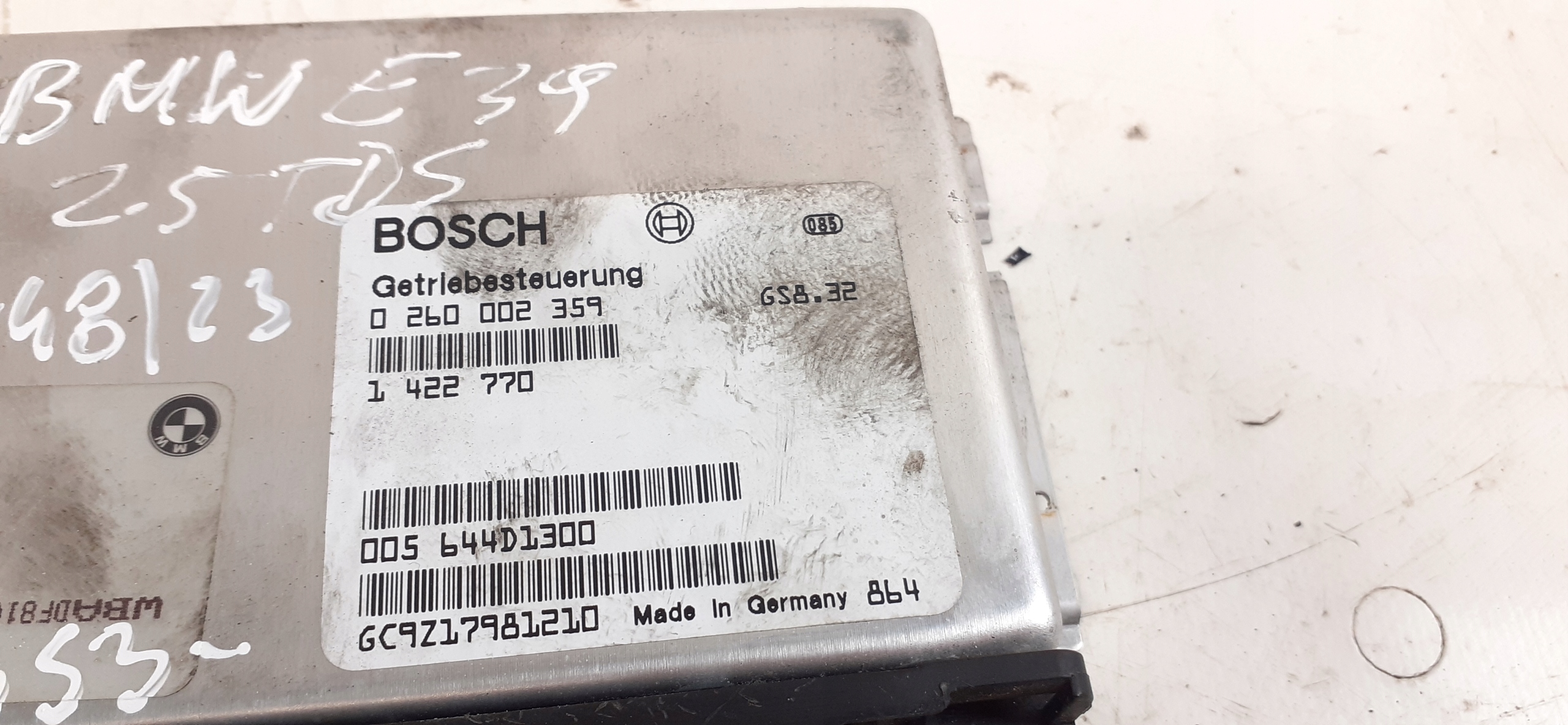 BMW E39 Bedienteil Getriebe getriebe 0260002359
