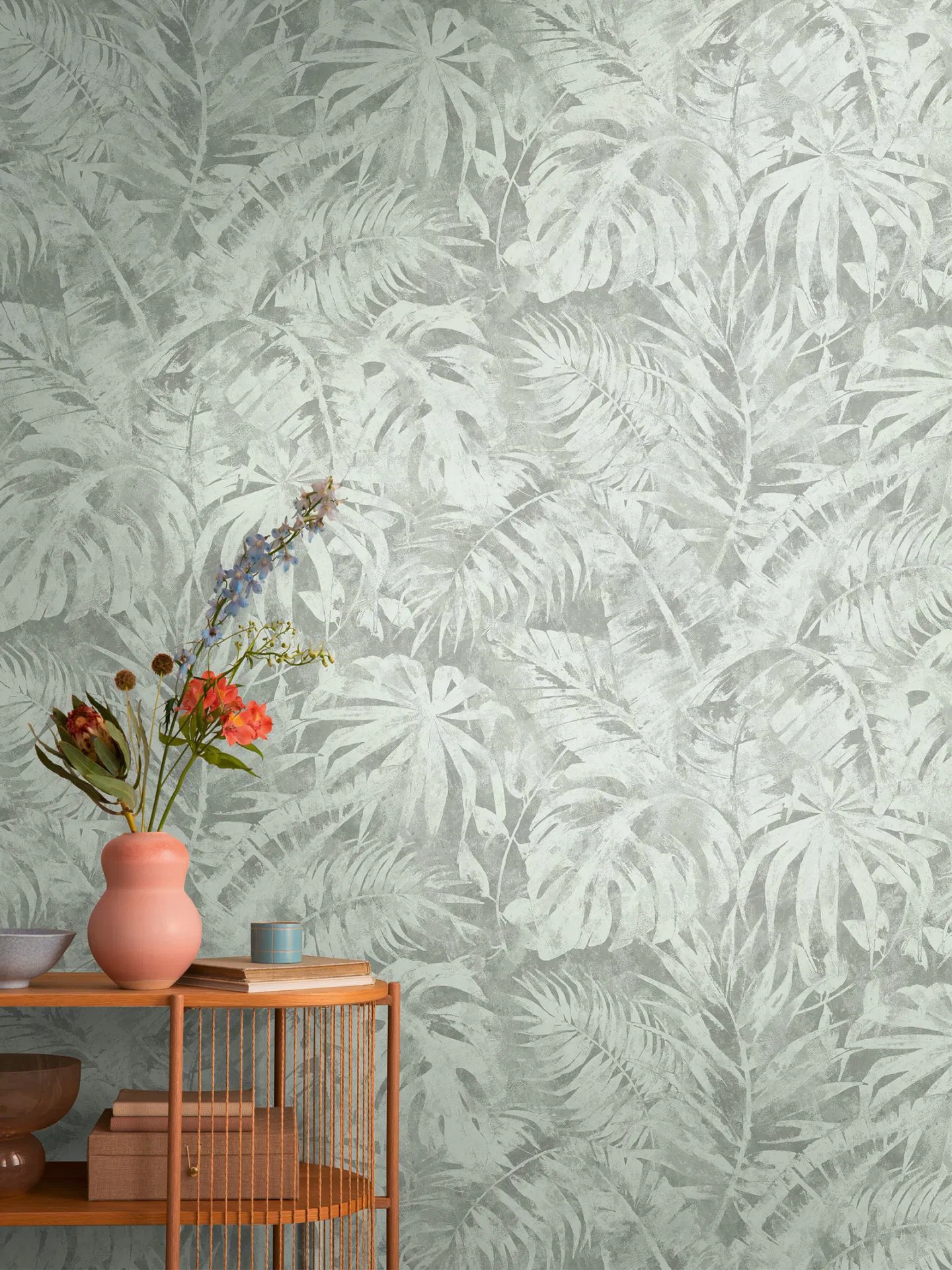 Nástěnná fototapeta Cosmo Living 79145-6 listy palmy a monstery