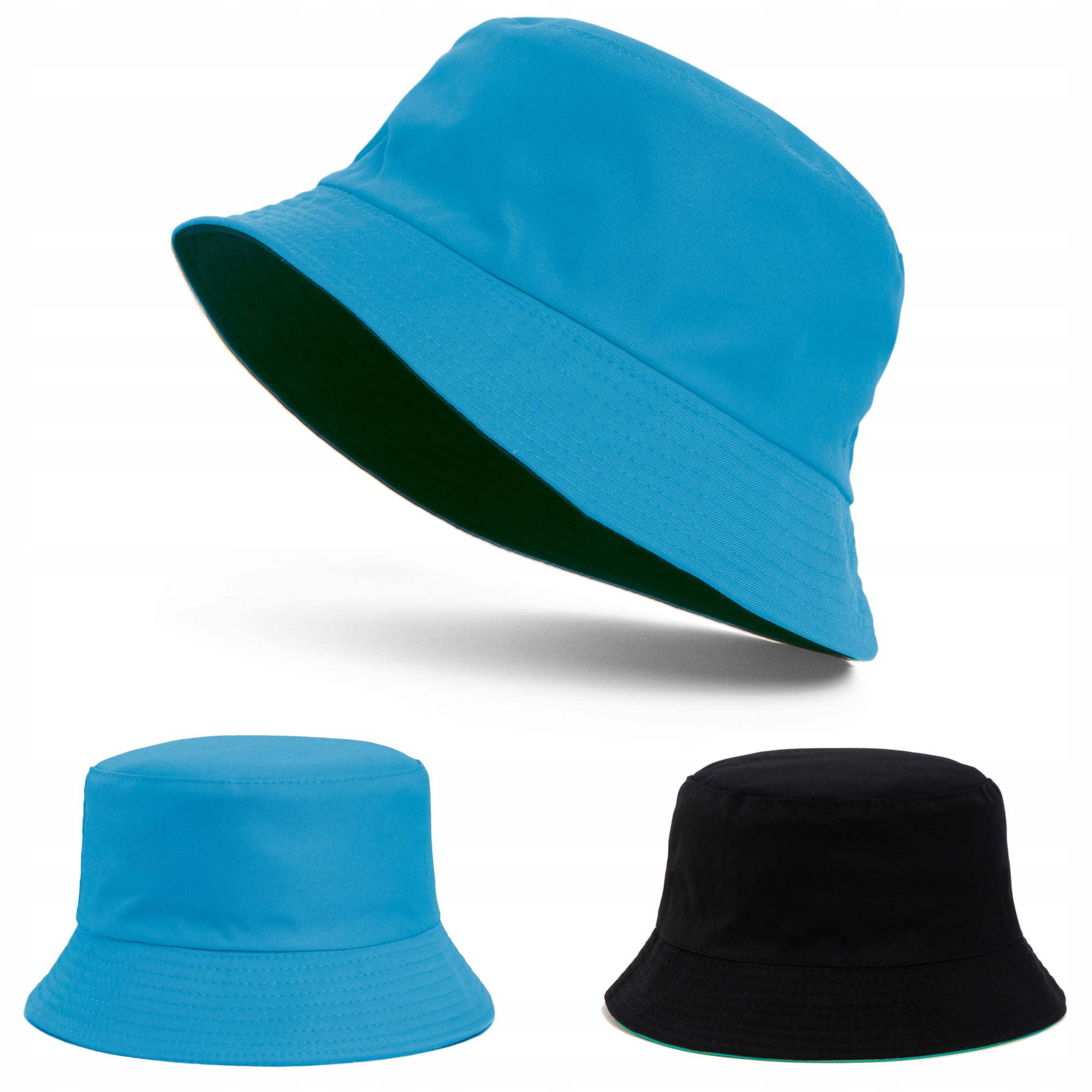 

Kapelusz Czapka Rybacka Bucket Hat Dwustronny 2w1