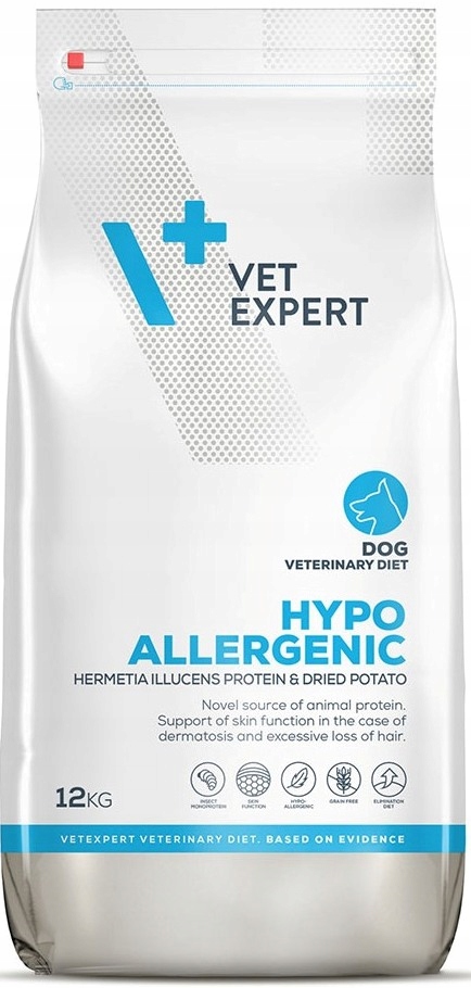 Levně 4T VetExpert Hypoalergenní krmivo proti hmyzu pro psy 12 kg