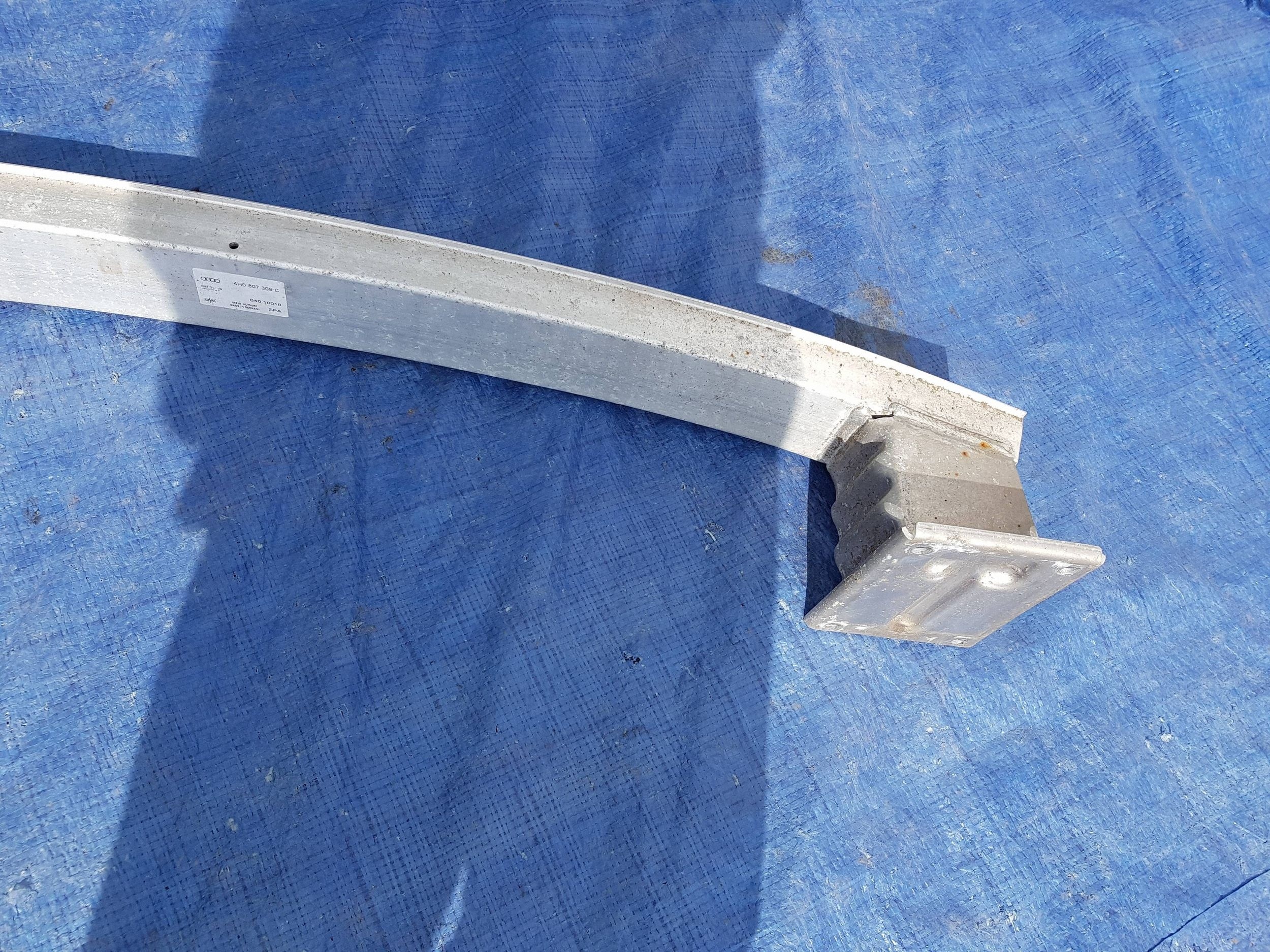 bumper support rear part rear pillar 4H0807309C Audi A8 D4 4H
