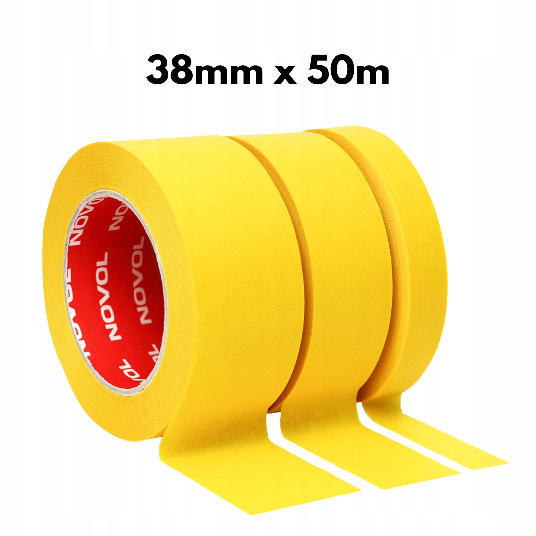 NOVOL Taśma Maskująca Premium 110°C 38mm x 50m