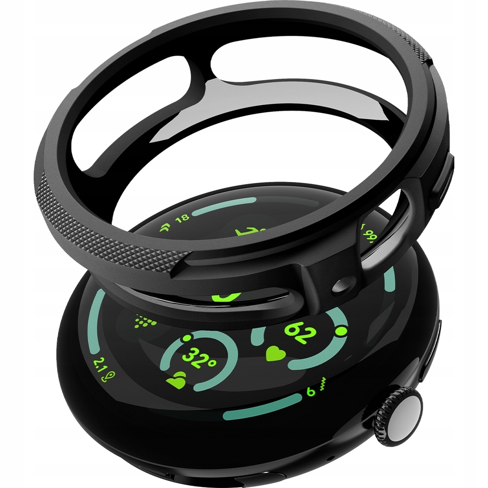 Etui do Pixel Watch 4 45 mm, Spigen Liquid Air 2, stylowe, smukłe, ochronne