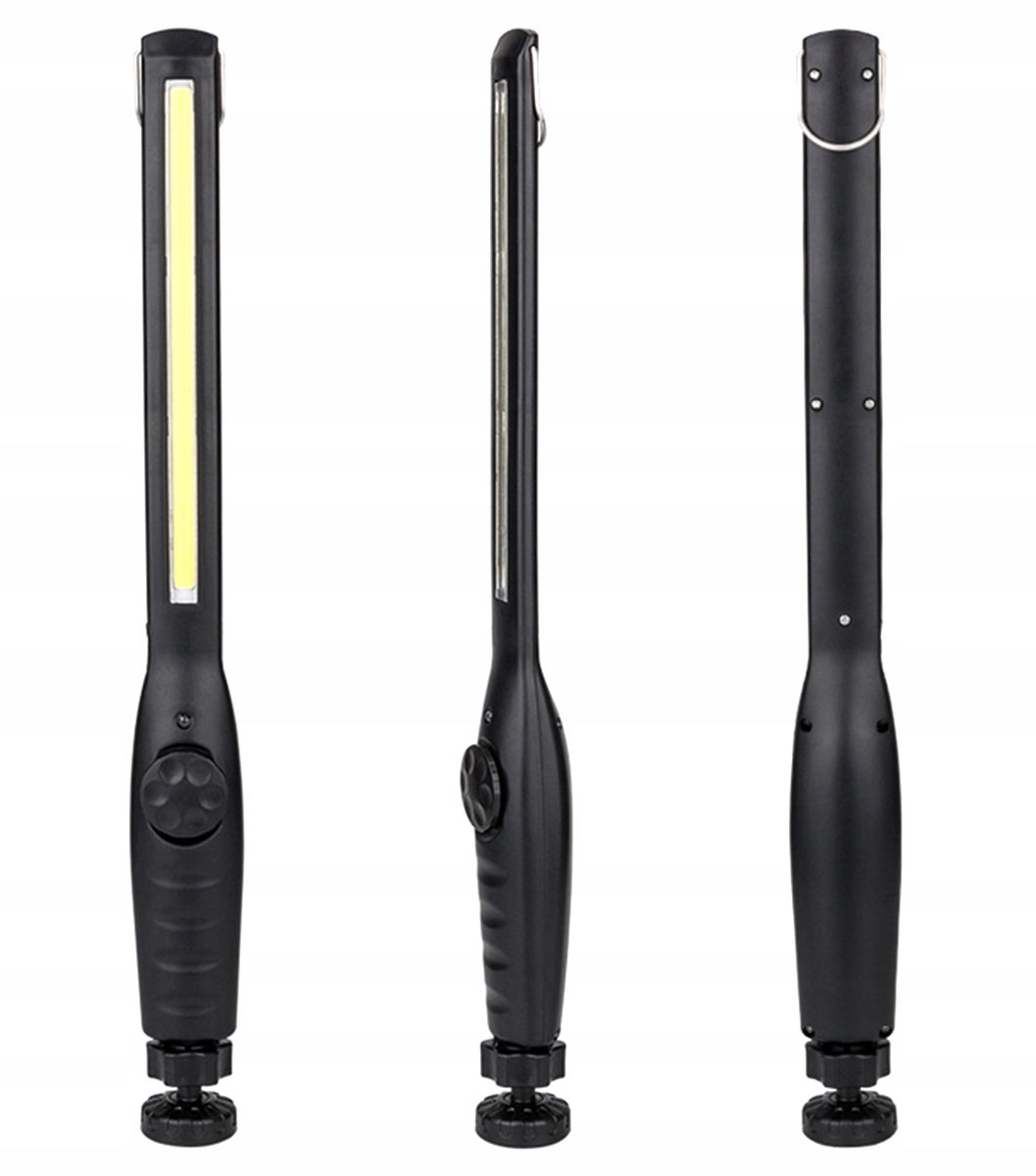 LAMPA WARSZTATOWA KANAŁOWA LATARKA LED COB MOCNA HAK MAGNES 360 AKU AG121H Kod producenta APT_AG121H