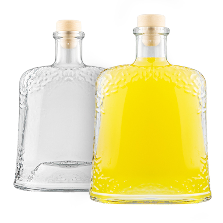 

5X Butelka Lodowa 500ml z korkiem nalewki Bimberek