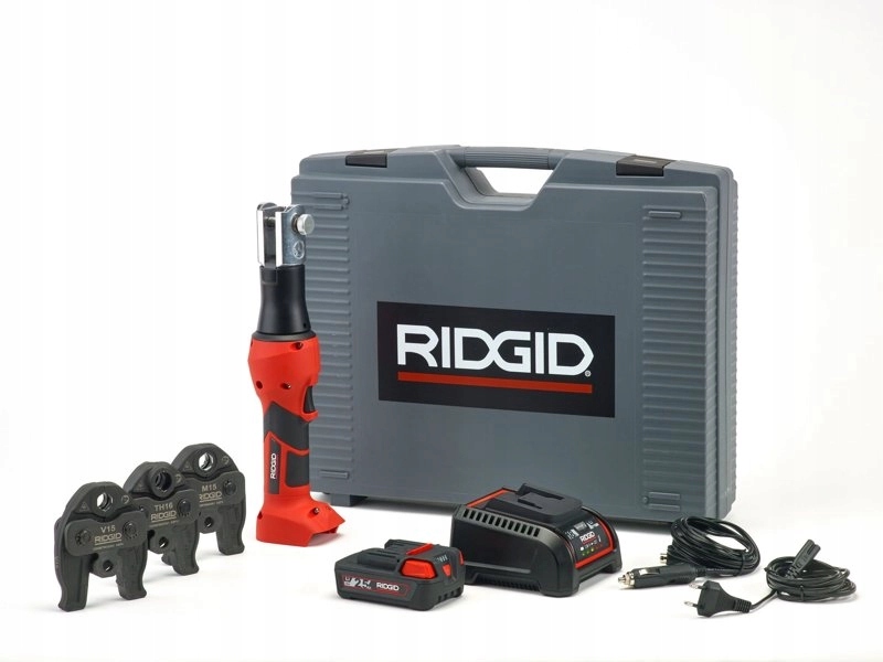 Zaciskarka Ridgid Rp 219 ze szczękami V15-22-28 Compact 19kN 69093