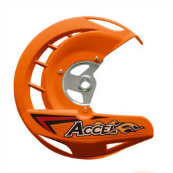 ACCEL OSŁONA TARCZY HAMULCOWEJ PRZÓD KTM SX/SXF '03-'14, EXC, EXCF '03-'15