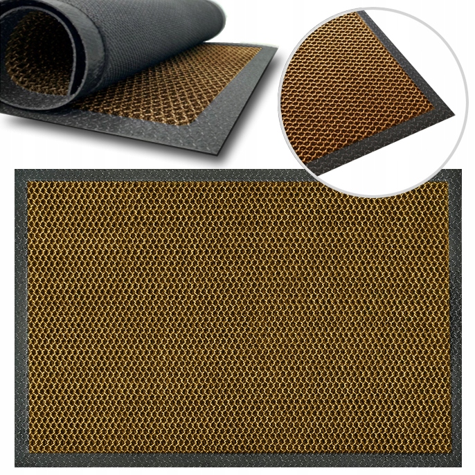 Vstupní Stěrač 3D Pvc Vnější Podložka Pod Dveře Čistící 80x120