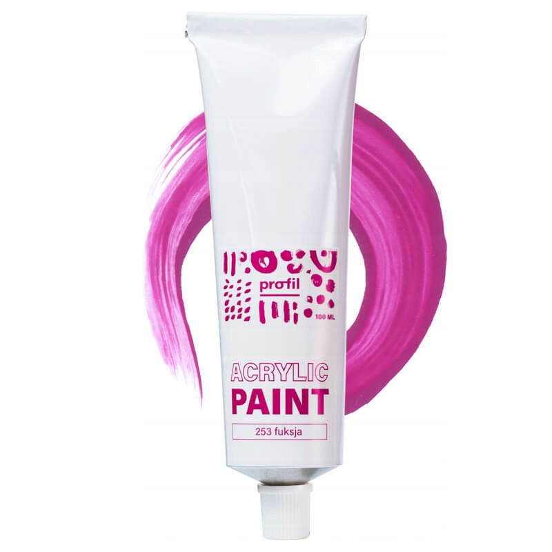 FARBA AKRYLOWA Profil 100ml Produkt PL fuksja