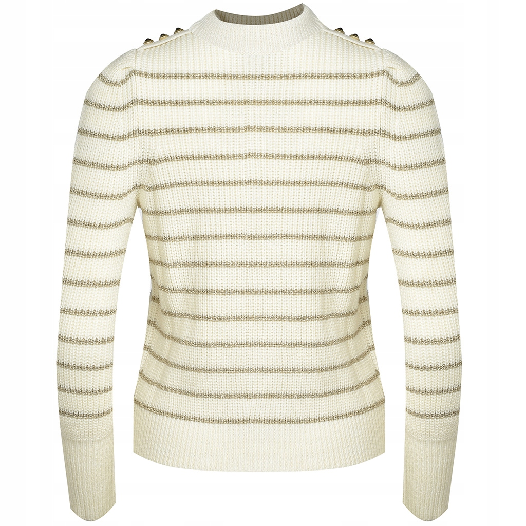 Dámský svetr Guess W1YI0Q R8G00 Bezový Knoflíky