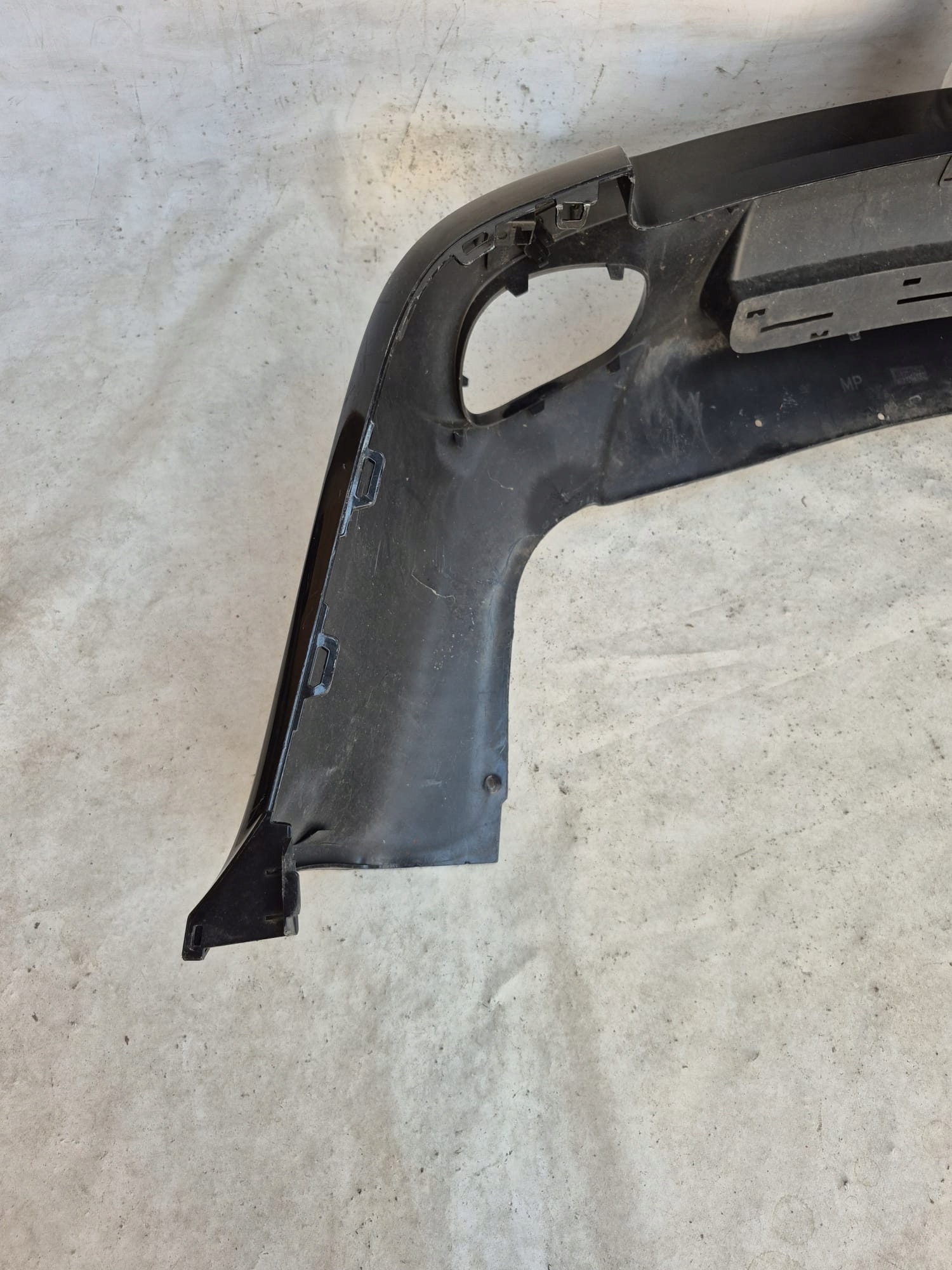 BMW X5 II 2 E70 m-packet 06-13 bumper rear part rear PDC