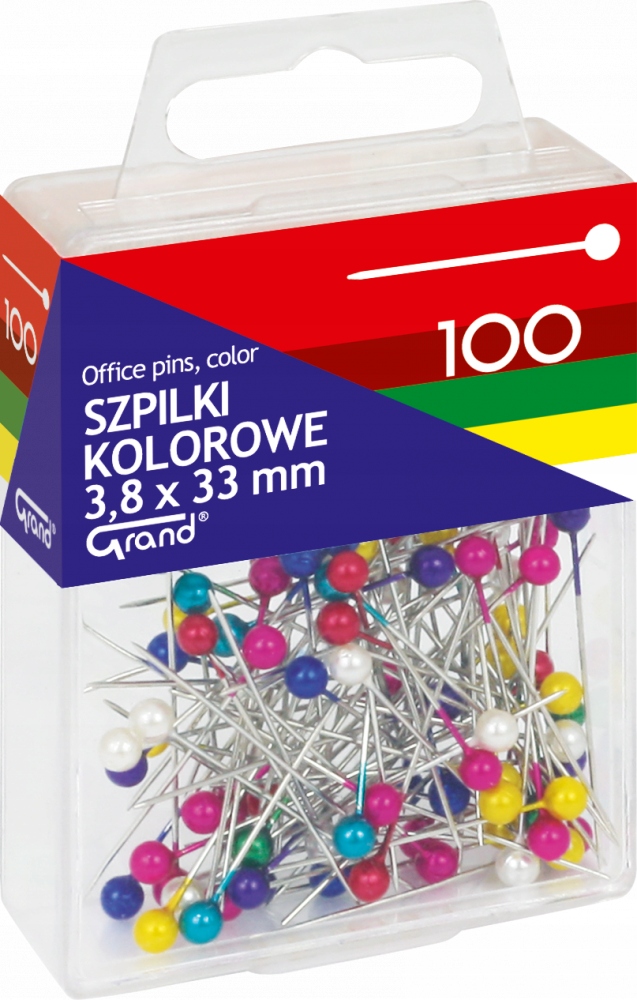 

Szpilki Grand 3.8-33mm 100szt
