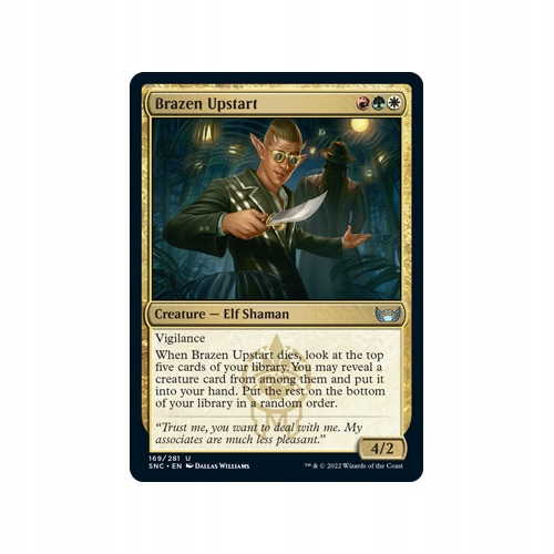 Mtg 2x Brazen Upstart Foil (Uncommon)