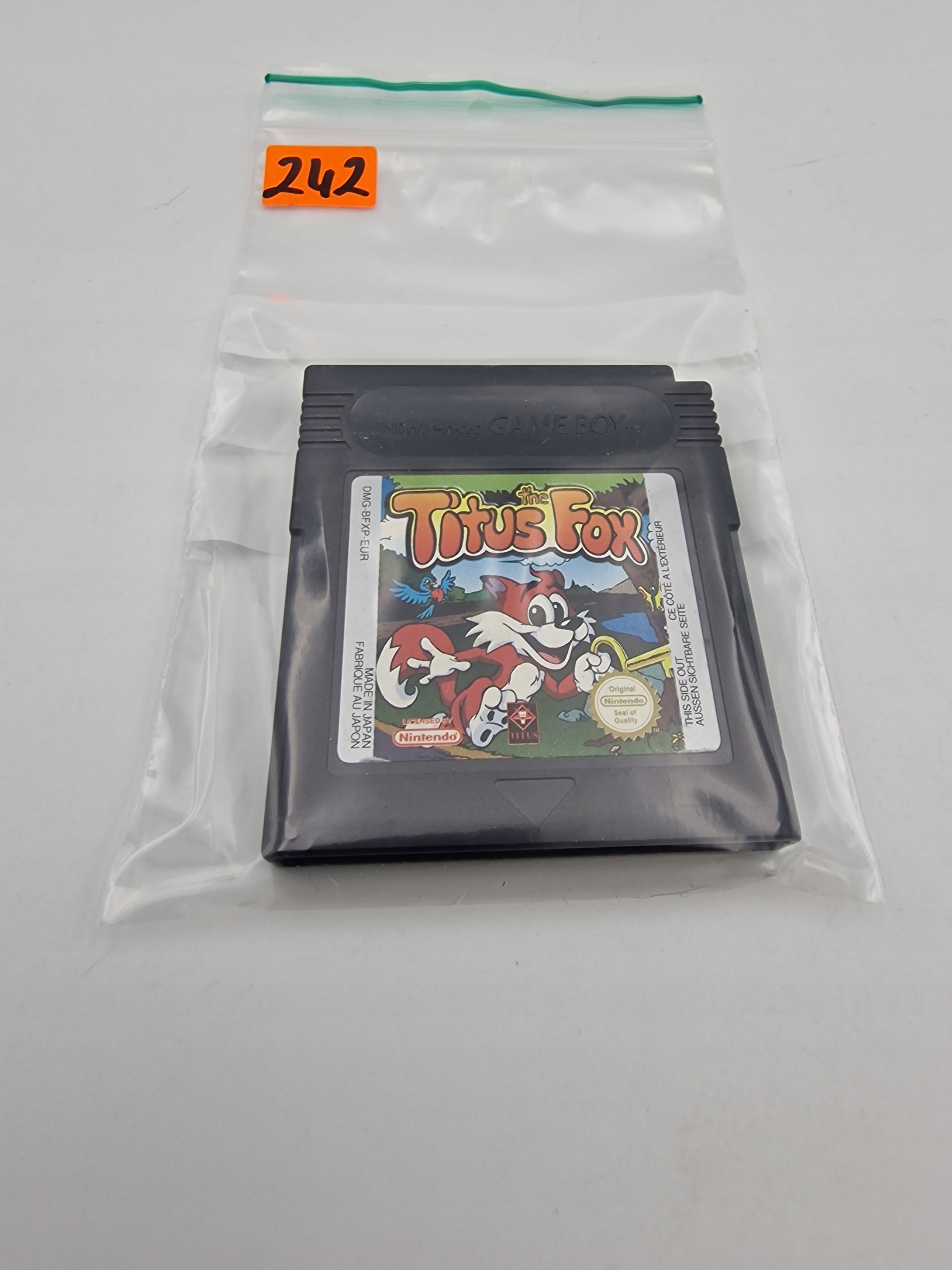 GAME BOY TITUS THE FOX ORYGINAŁ Tematyka gry akcji