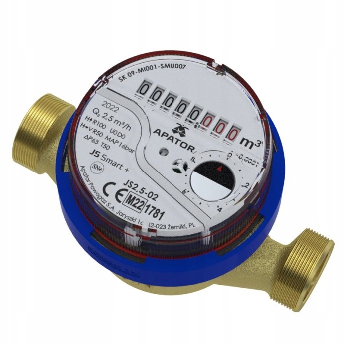 Wodomierz Js 2,5-02 Smart Ti/Ir Dn 15 Apator legalizacja do 2031 roku