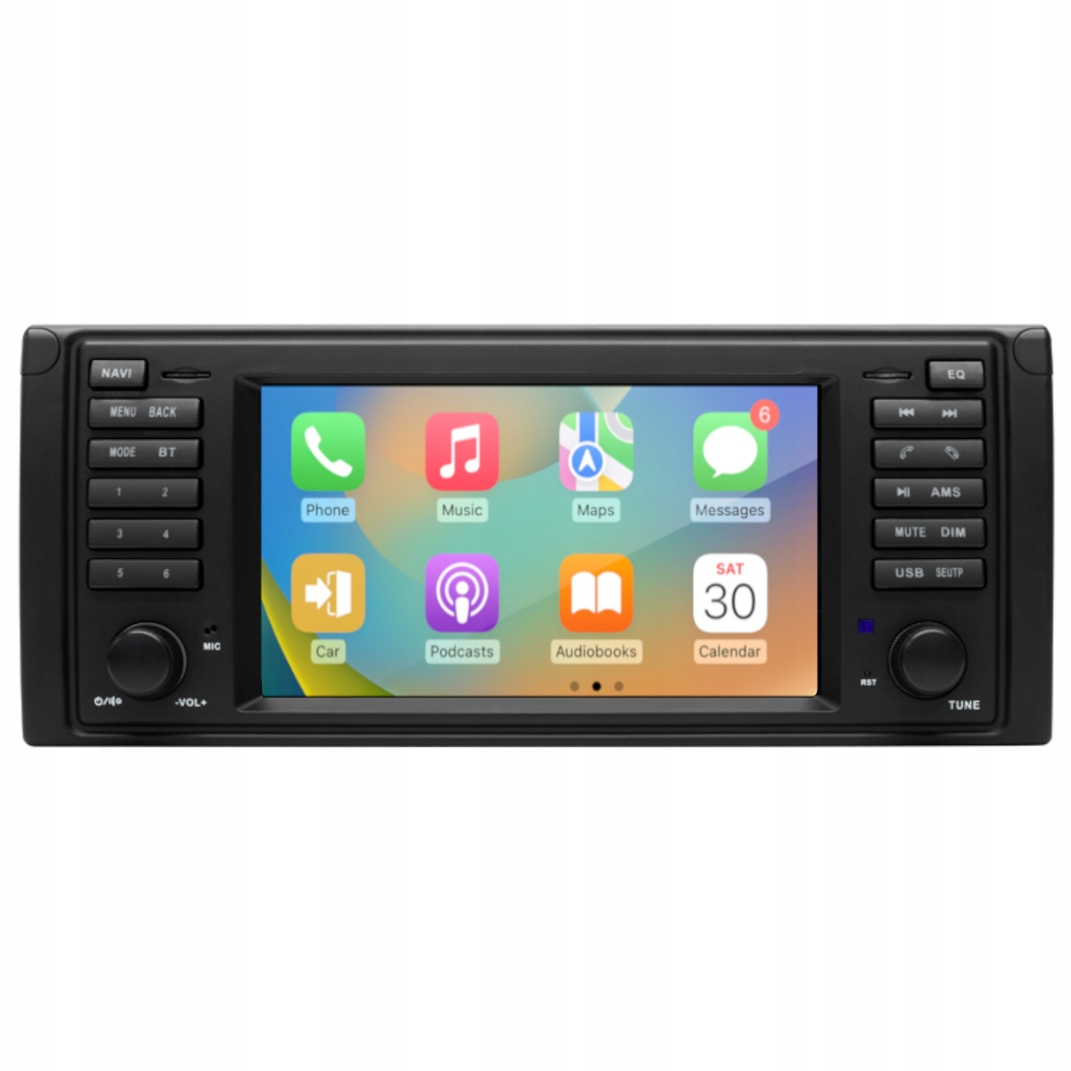 Radio Android do BMW E39 / E38 / Android Auto Carplay SIM bluetooth 4+64 GB