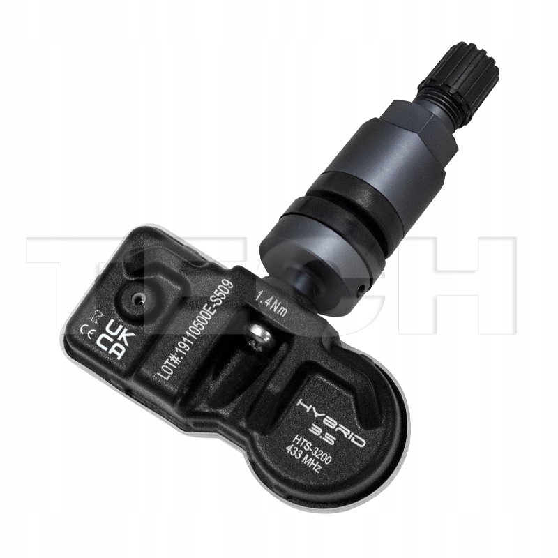 Snímač tlaku vzduchu T-pro Hybrid 3.5 433 MHz ventil čierny 4ks