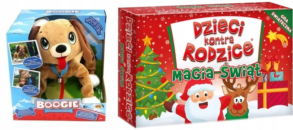 2W1 Gra Dzieci Kontra Rodzice Magia Świąt Psi Rozrabiaka Boogie
