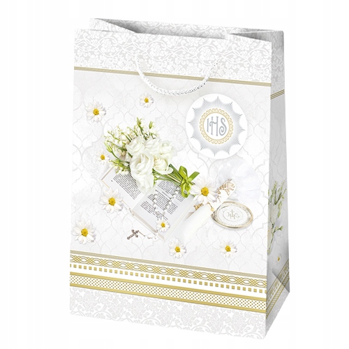 TOREBKA PREZENTOWA PIERWSZA KOMUNIA T9 29X40X12 W3