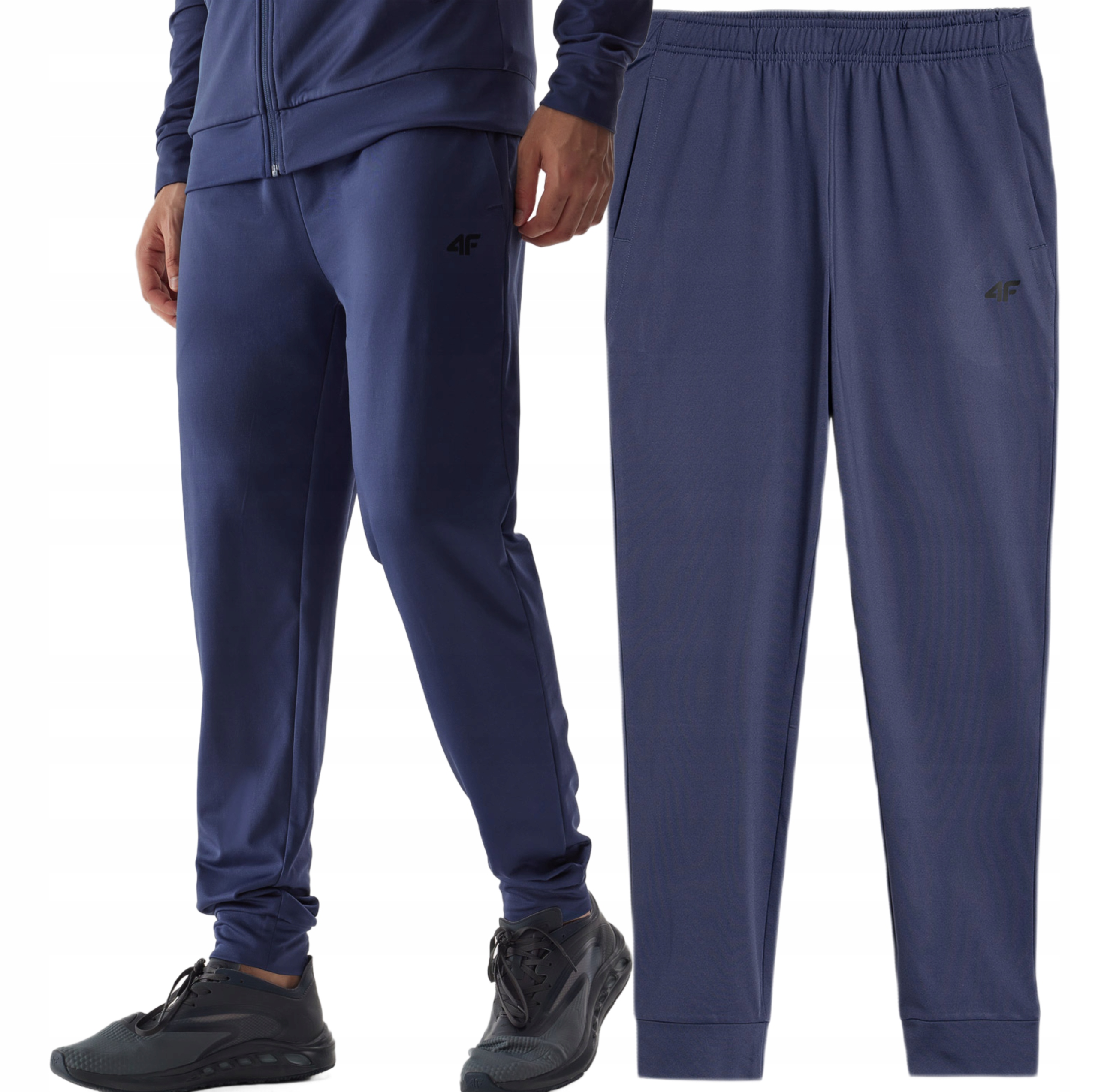 4F tepláky 4F AW23TFTRM350 modré, velikost XL