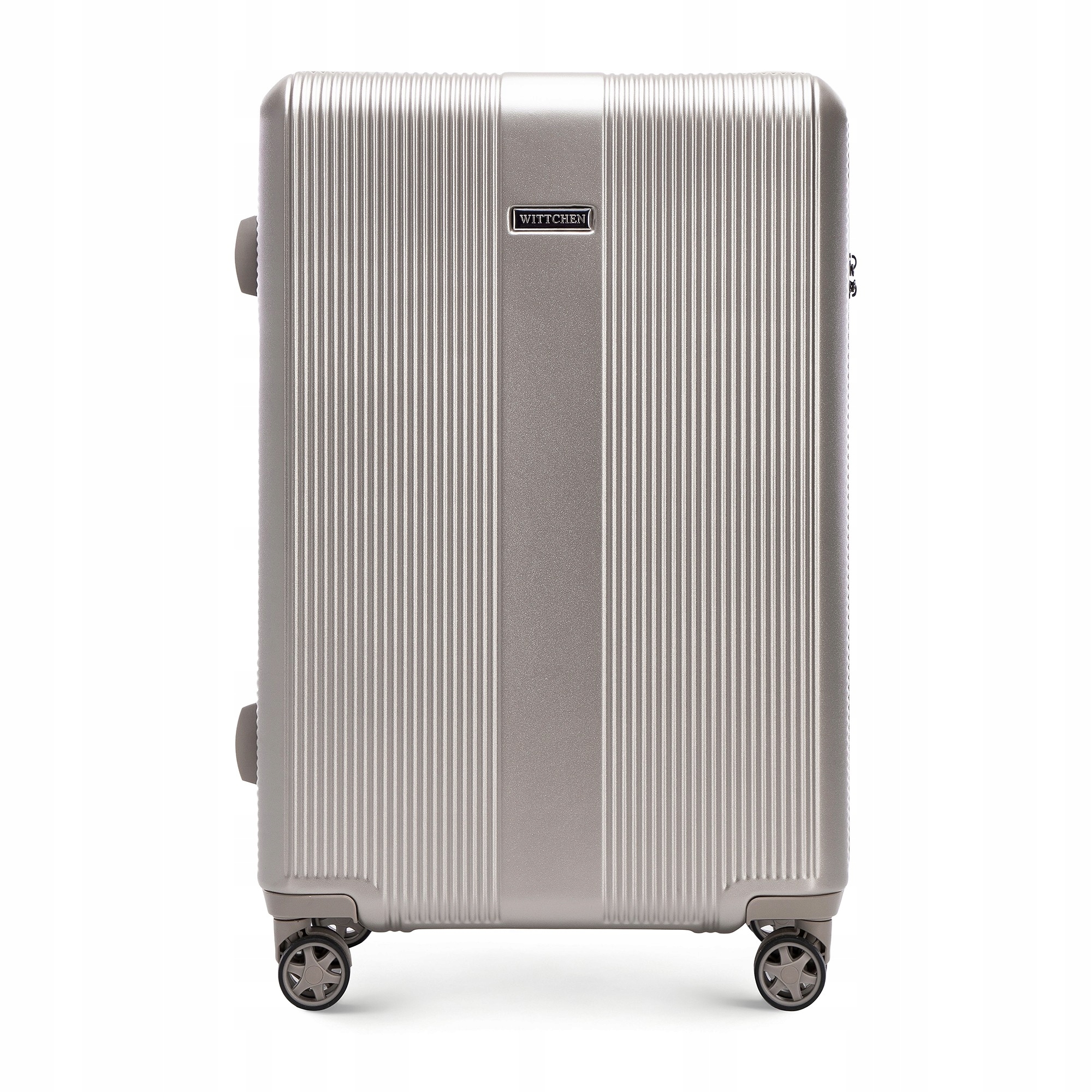 Walizka Wittchen średnia 56-3P-902-87 polikarbon szampańska