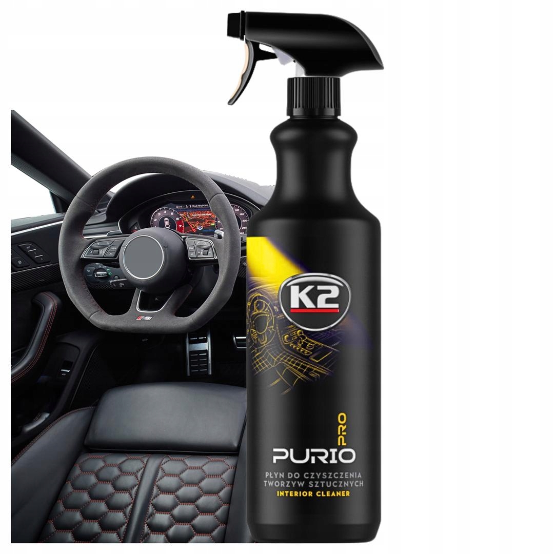 Czyszczenie i Pielęgnacja Kokpitu Plastików K2 Purio Pro 1L Atomizer