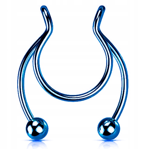 

Fake kolczyk septum do nosa sztuczny piercing