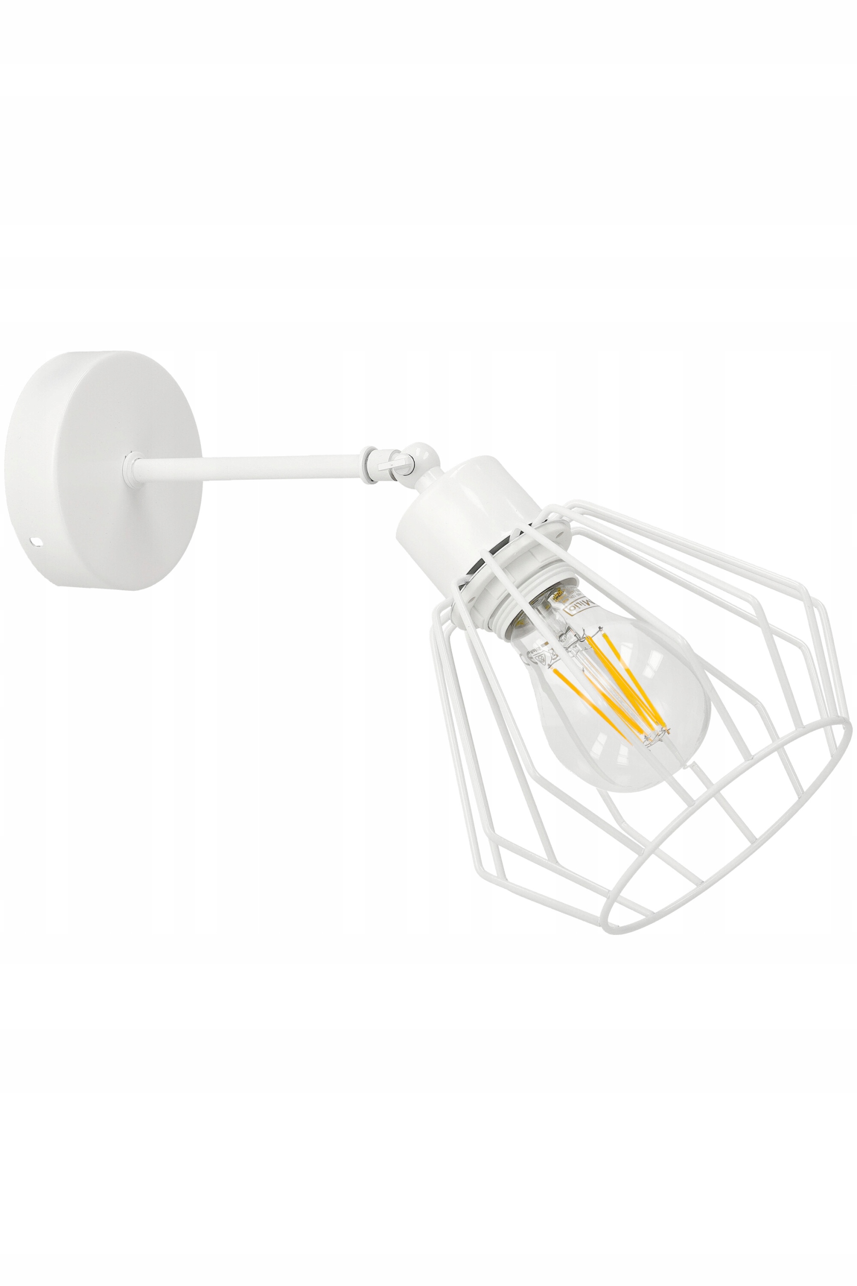 

Lampa Sufitowa Kinkiet Ścienny Led Diament Biały