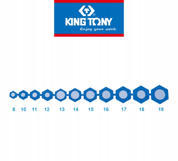 

Wkładki magnetyczne do nasadek M8-M19 mm King Tony