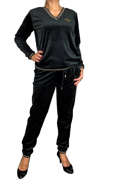 

Dres Welurowy Czarny "V" 46/48
