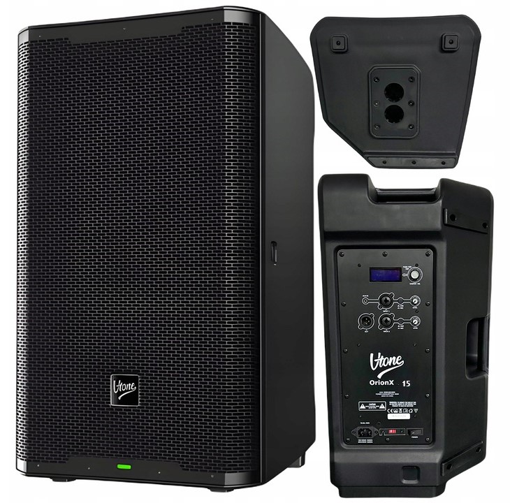 V-tone OrionX 15" estrádní reproduktorová soustava Dsp 450W Rms Bluetooth Tws