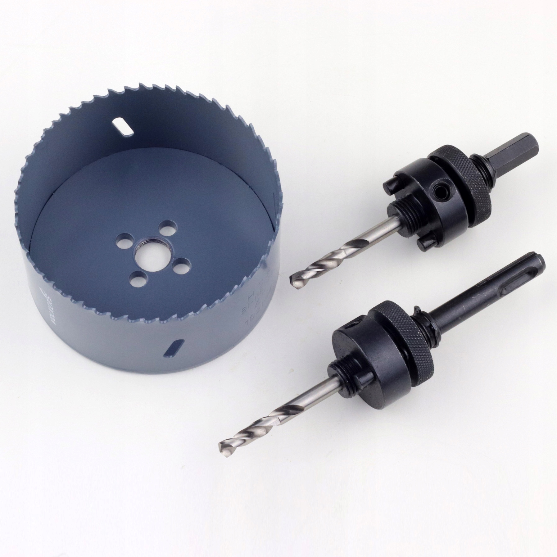 Korunkový Vrták 95 mm 2 adaptéry s úchytem Hex & Sds Plus
