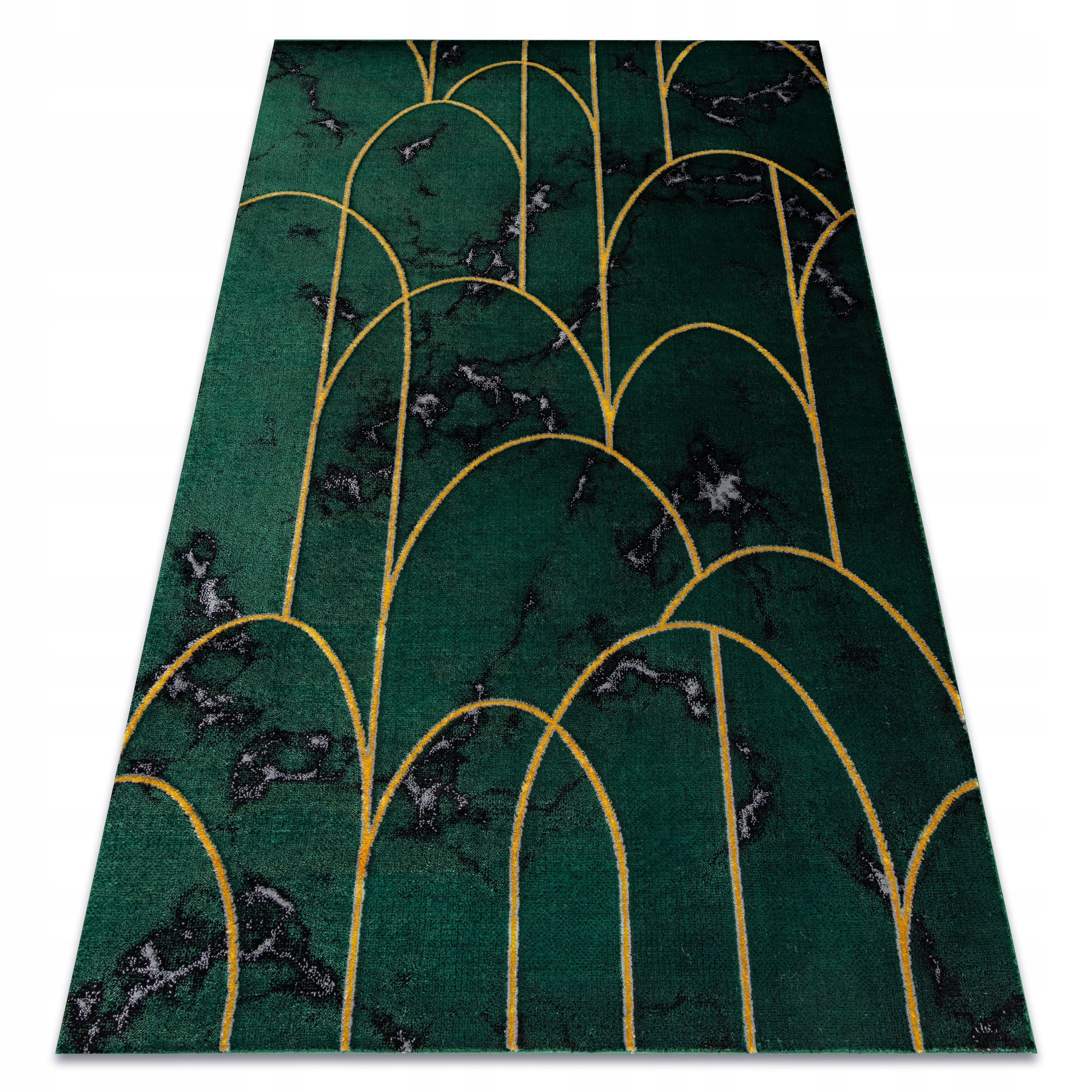 Stylowy Dywan 180x270 cm butelkowa zieleń #AF396