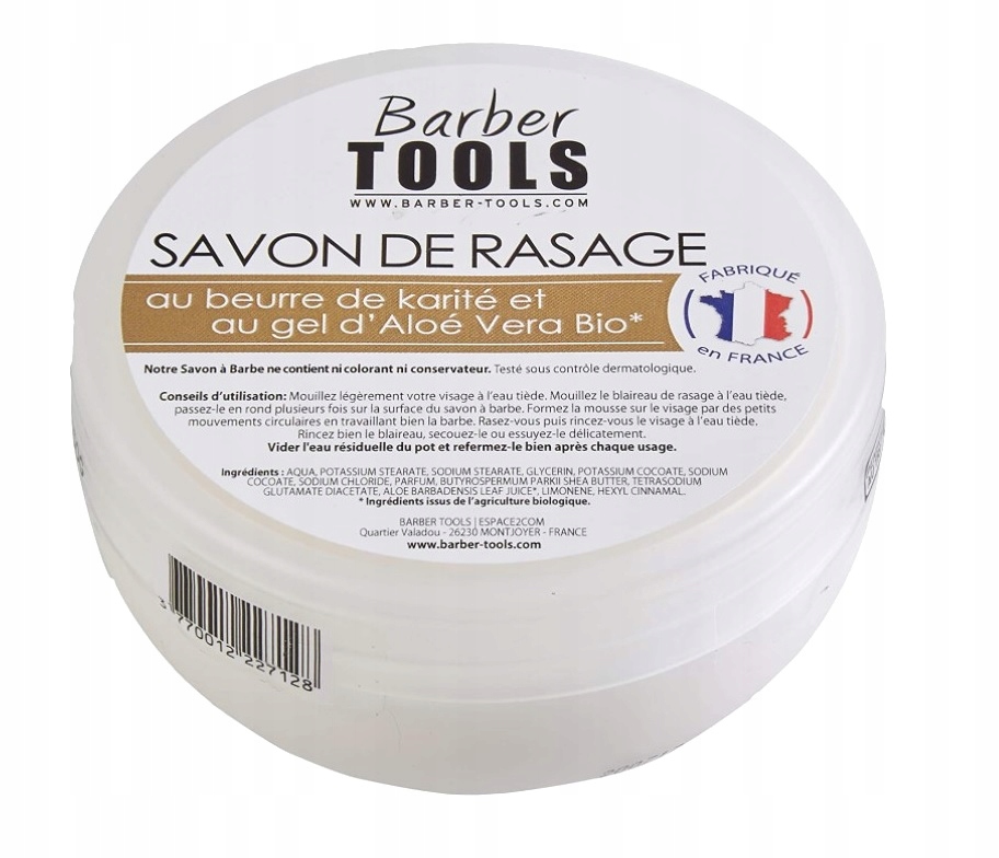

Mydło Do Golenia Barber Tools Aloe Vera 150 ml