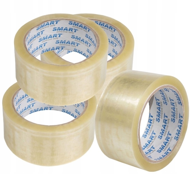 Taśma pakowa samoprzylepna Transparent 48x60 Smart Marka Smart