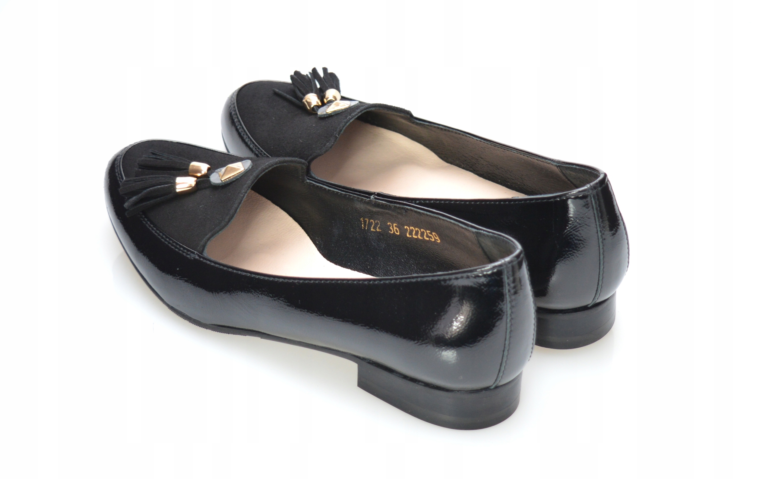 CLASICCO mokasyny czarne 1722 R37 GaleriaAgat Rozmiar 37