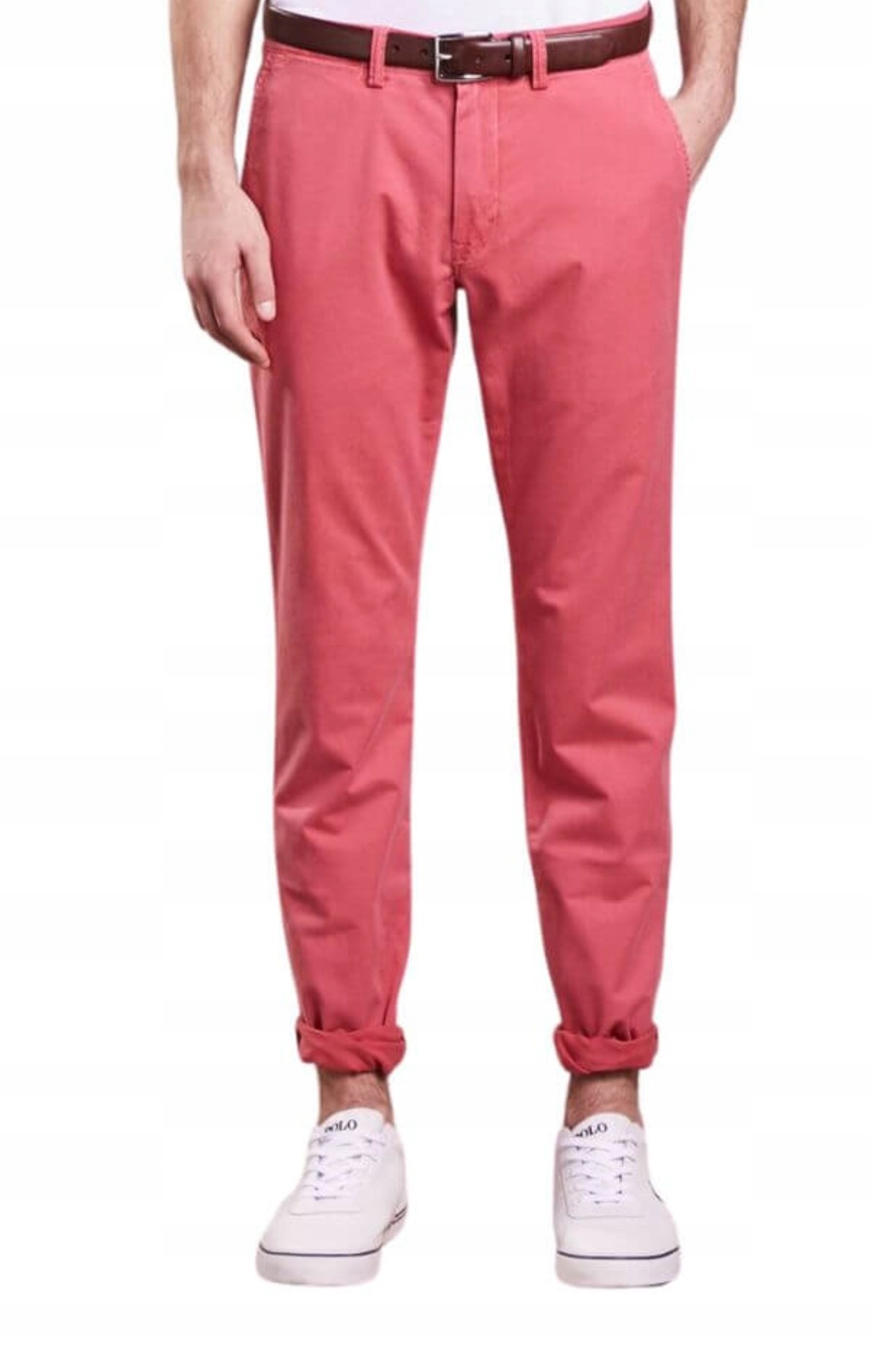 Polo Ralph Lauren Spodnie Chinos czerwone r. 38/32