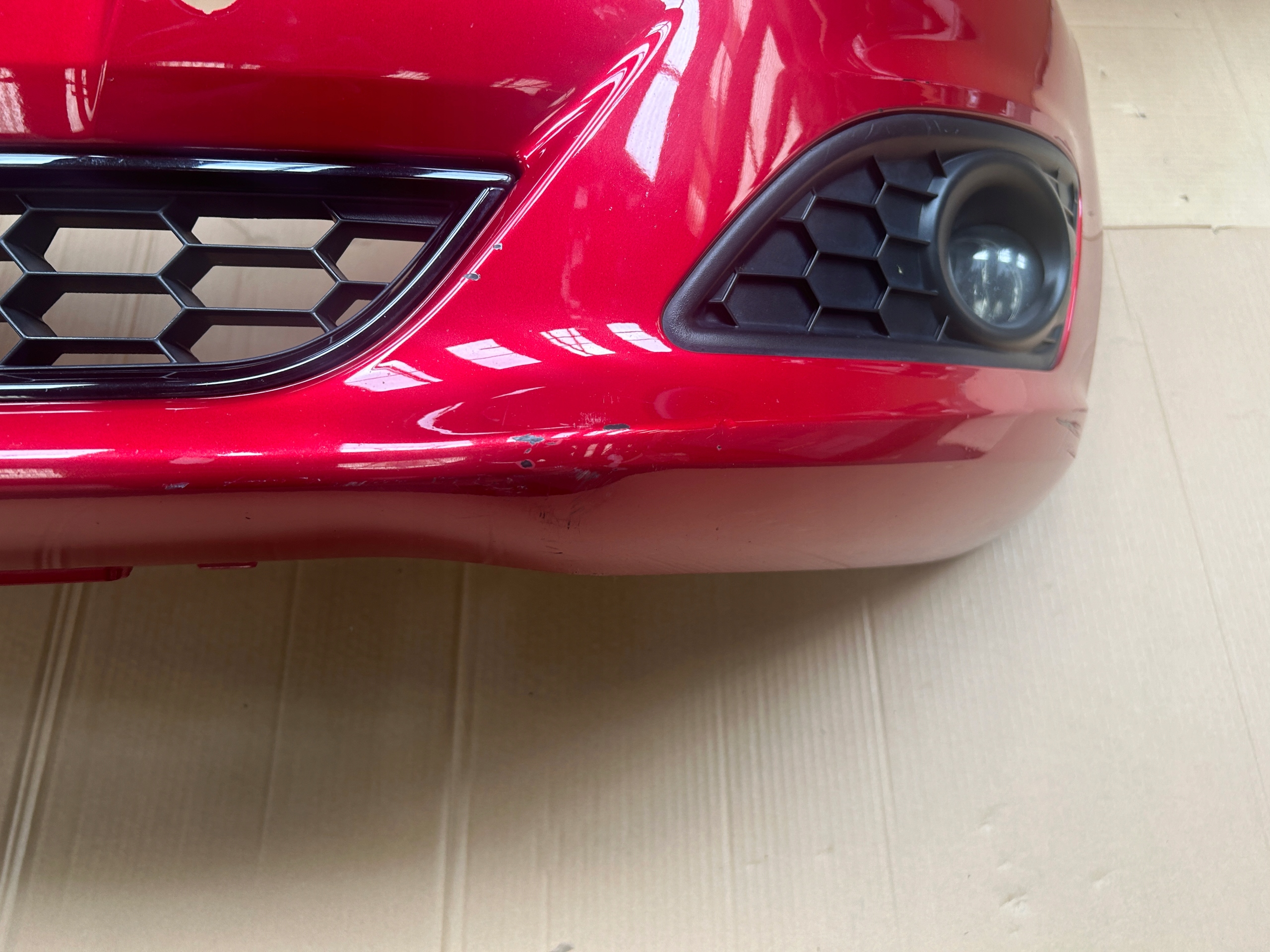 FORD FIESTA MK7 LIFT ST-LINE 2012-2017 bumper front PDC CANDY RED