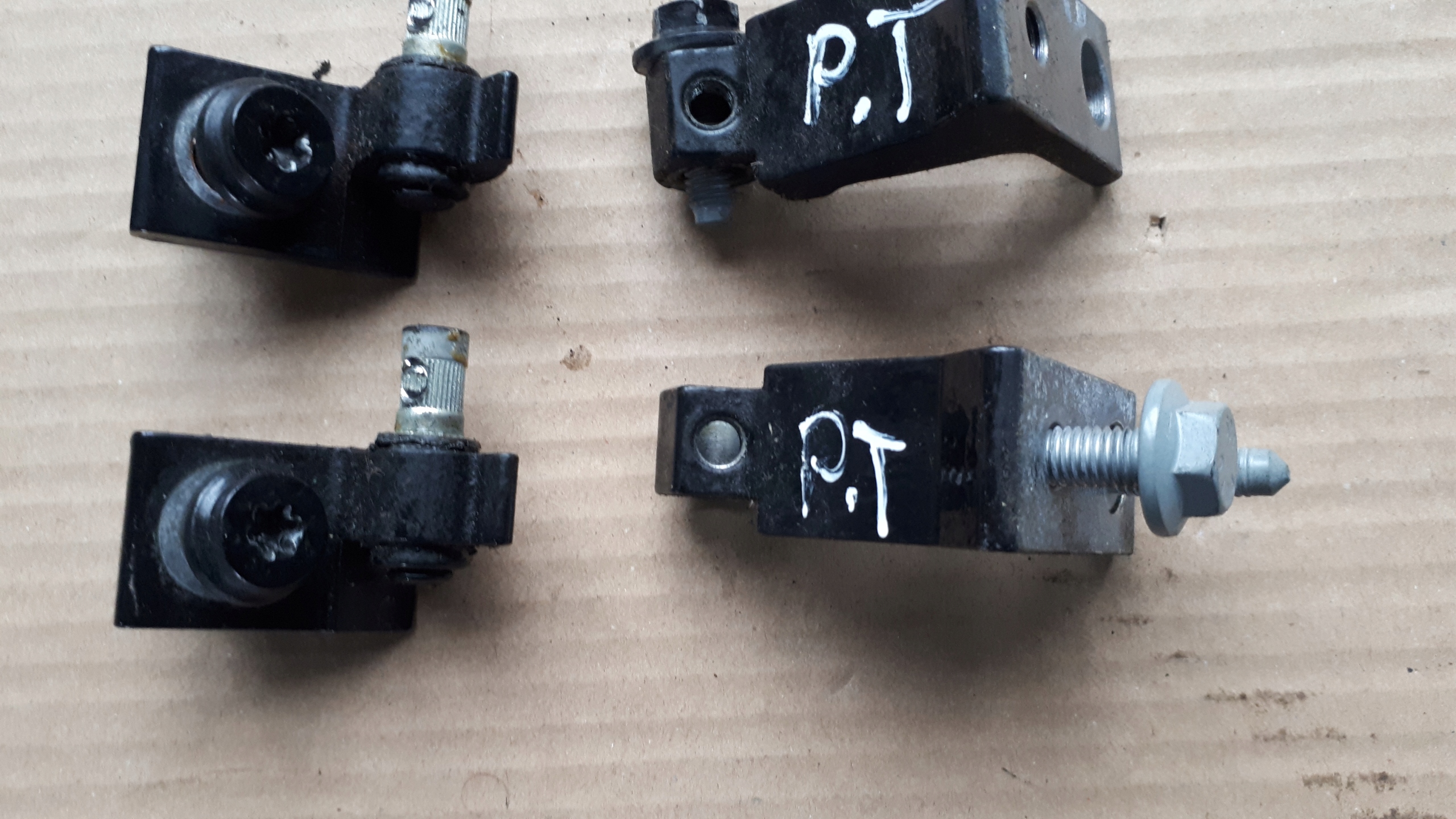A6 C7 4G hinge hinges door right right rear part LZ9Y