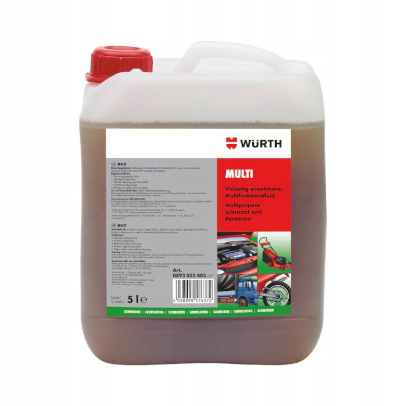 Olej Na Údržbu Wurth 0893055405 5 L