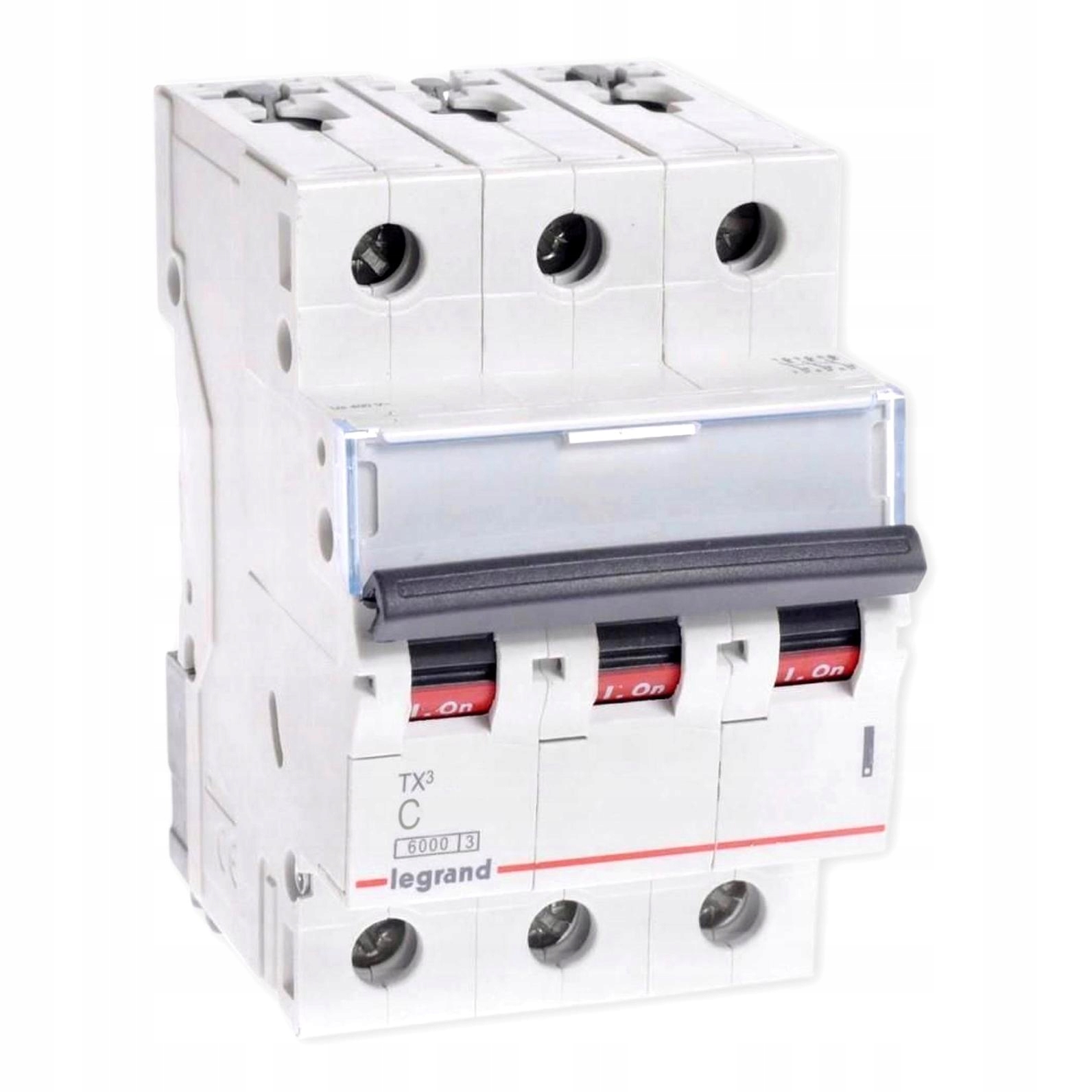 Legrand Wyłącznik Nadprądowy TX3 3P C50A 403550