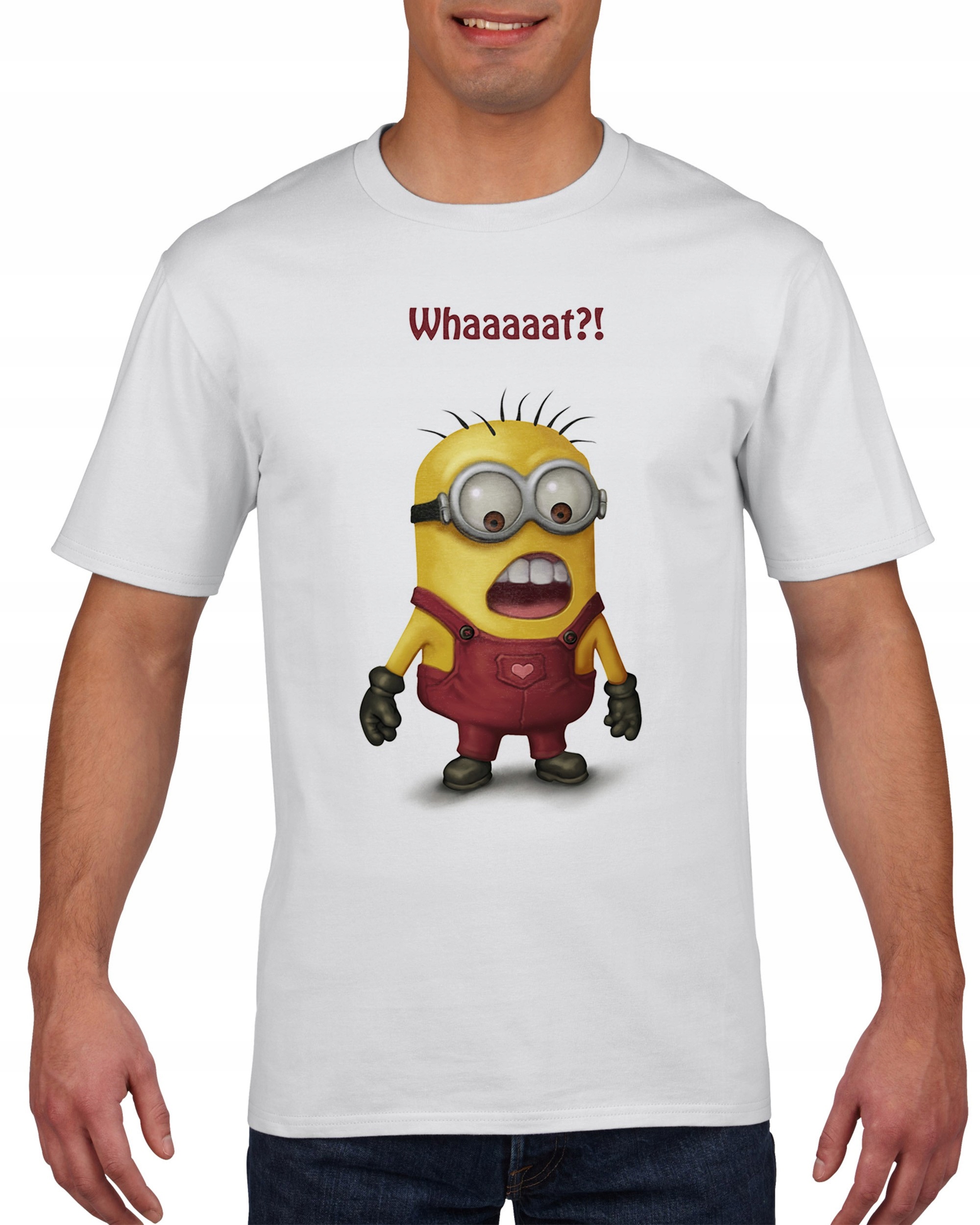 

Koszulka męska Minionki Gru Dave Bob Kevin M