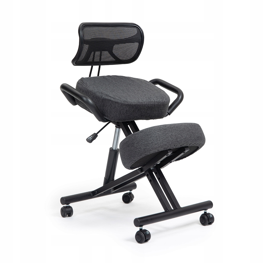 Ergonomické pracovné kreslo typu Kľakosed z ekokože, poťah súčasťou balenia