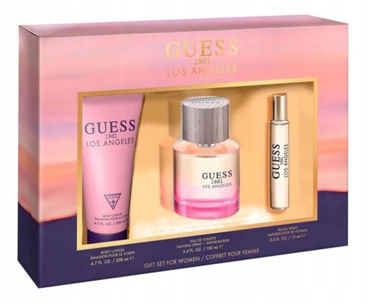 Guess 1981 Los Angeles Women Toal Water 100 ml Mléko 200 Ml Voda 15 ml